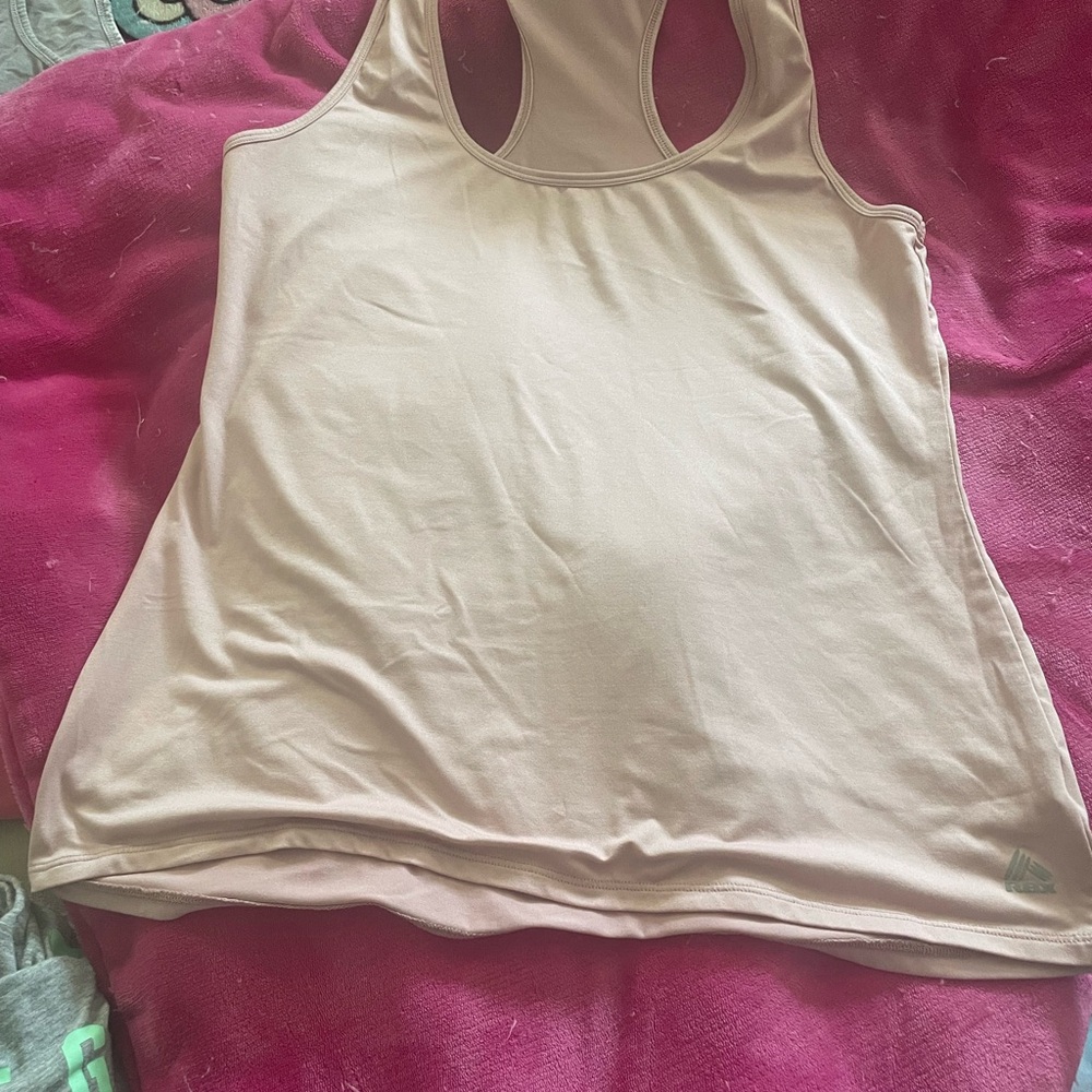 Reebok Women's Pink Tank Top